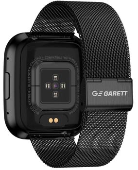 Smartwatch Garett GRC STYLE czarny na bransolecie. Smartwatch Garett na bransolecie. Zegarek Garett unisex. Smartwatch zegarek z bluetooth. Zegarek smartwatch z rozmowami. Zegarek z funkcjami sportowymi. Zegarek dla kobiety. Zegarek dla mężczy (8).jpg